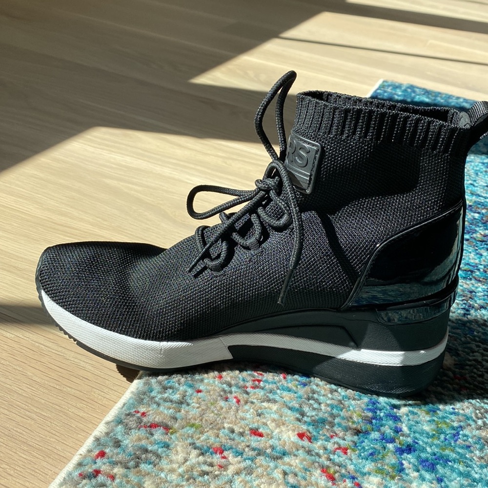 Michael Kors black sock sneakers !